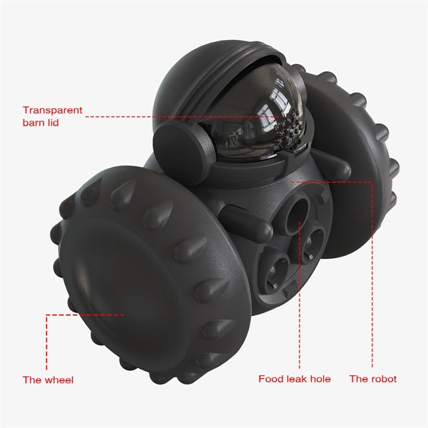 Pet Feeder Robot Interactive Toy