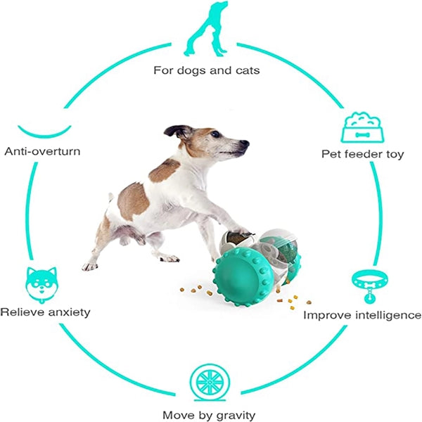 Pet Feeder Robot Interactive Toy
