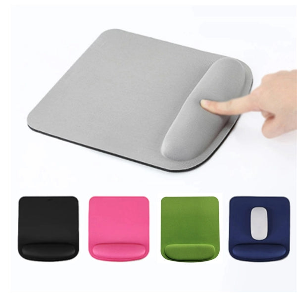 Mouse Pad With Wrist Rest For Laptop