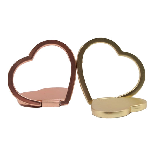 Heart Shaped Rotating Cell Phone Ring stand grip holder