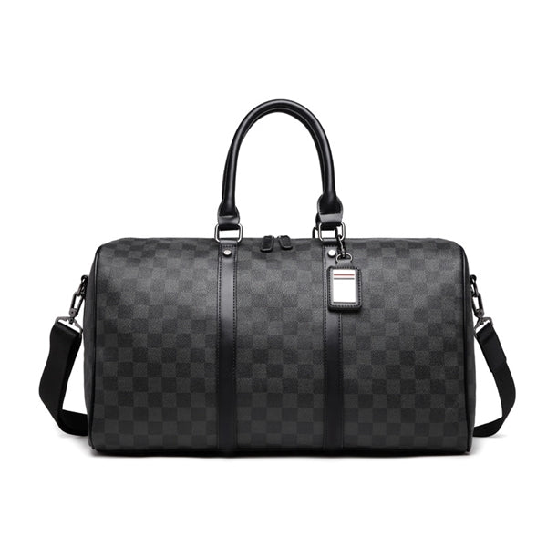 Leather Large Capacity Travel Duffel Bag