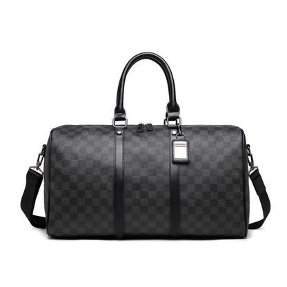 Leather Large Capacity Travel Duffel Bag