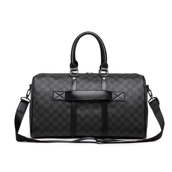 Leather Large Capacity Travel Duffel Bag