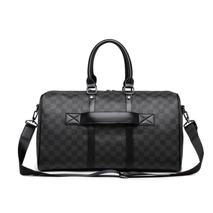 Leather Large Capacity Travel Duffel Bag