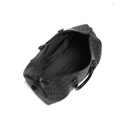 Leather Large Capacity Travel Duffel Bag