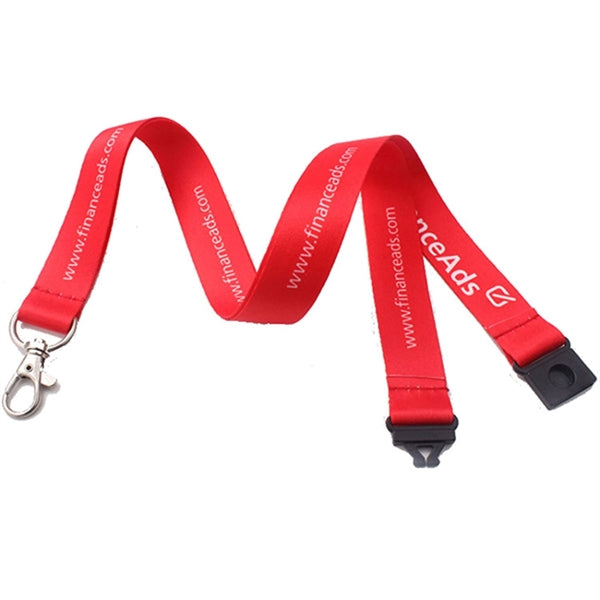 5/8 Dye-Sublimation Lanyard w/ Safety Breakaway