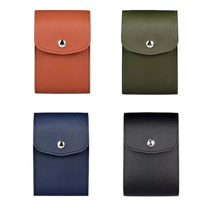 Pu Leather Charge Pouch Travel Organizer Mouse Bag