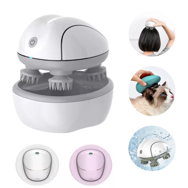 Rechargeable Smart Head Scalp Massager 4 Massage Claws