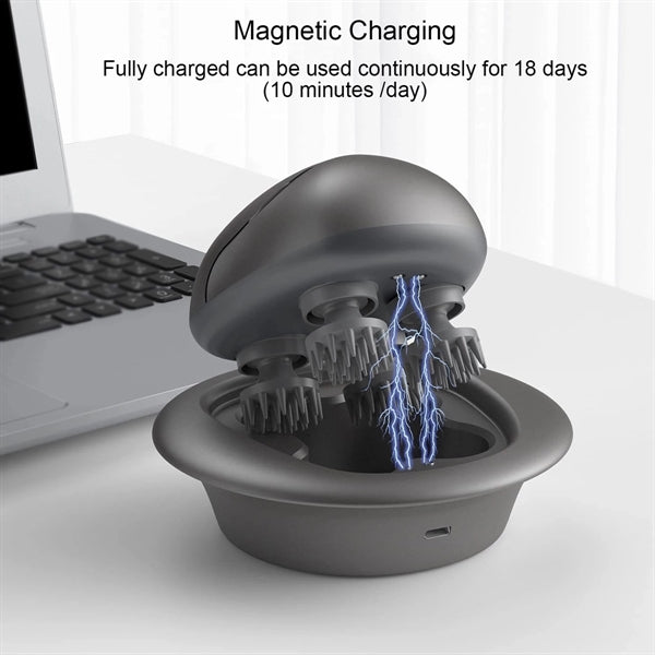 Rechargeable Smart Head Scalp Massager 4 Massage Claws