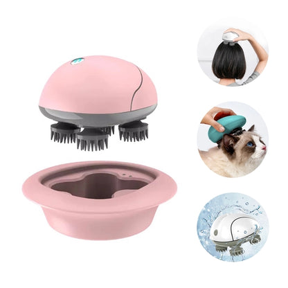Rechargeable Smart Head Scalp Massager 4 Massage Claws