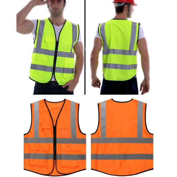Reflective Safety Vest With Pocket