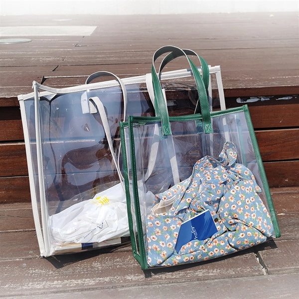 Clear Pvc Tote Bag