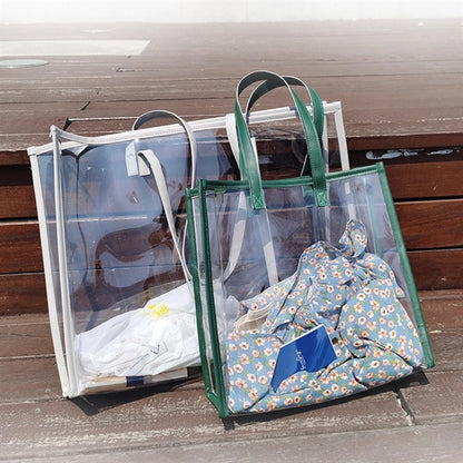 Clear Pvc Tote Bag