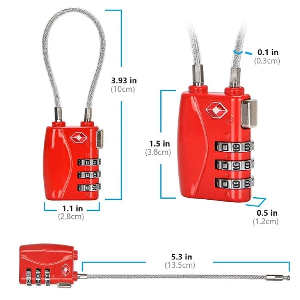 Safety Luggage Lock