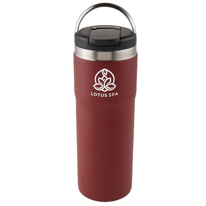 20 oz Stainless Steel Bottle with Carrying Handle
