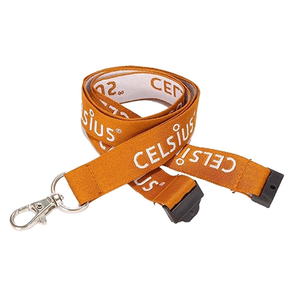 Custom 1/2" Woven Lanyards w/ Safety Breakaway