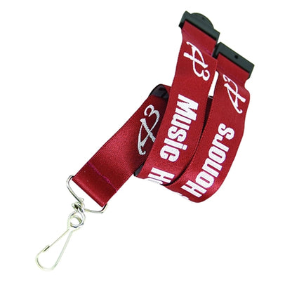 Custom 1/2" Woven Lanyards w/ Safety Breakaway