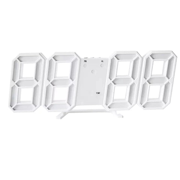3D Led Digital Wall Clock