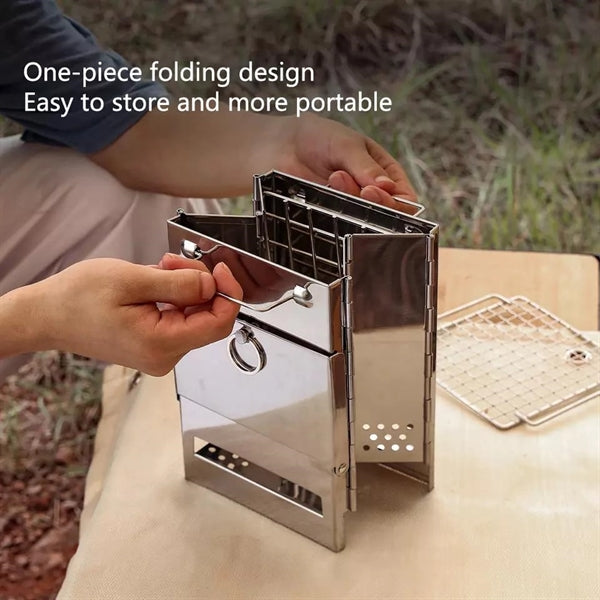 Mini Portable Camping Barbecue Cooking Stove