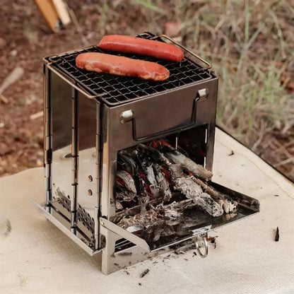 Mini Portable Camping Barbecue Cooking Stove