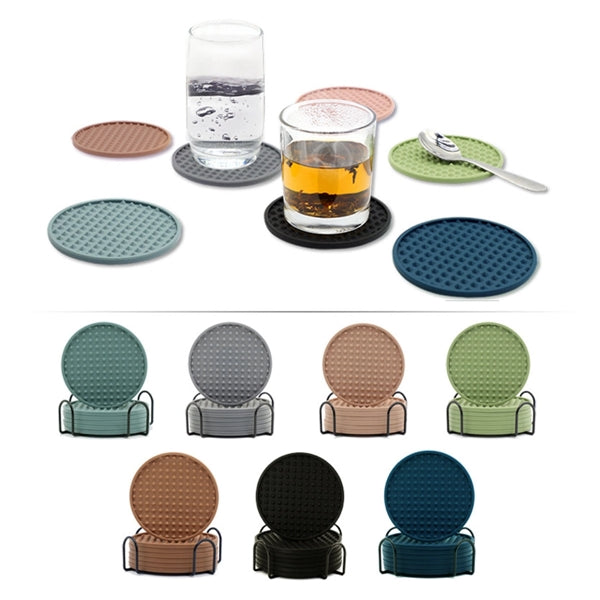 Silicone Coaster With Holder
