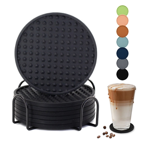 Silicone Coaster With Holder