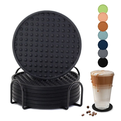 Silicone Coaster With Holder
