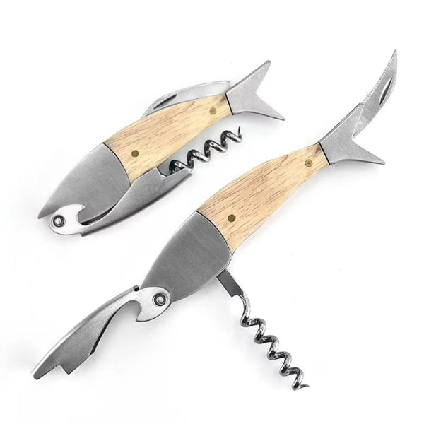 Cute Fish Shaped Wine Opener