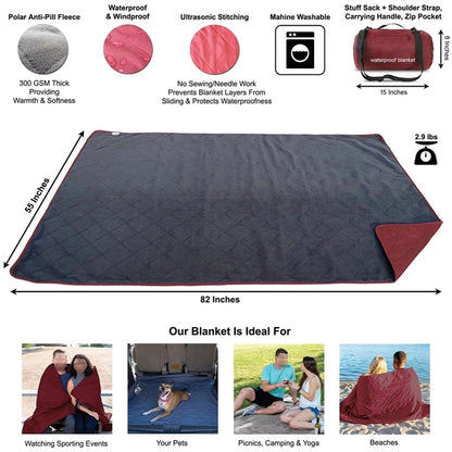 Insulated Windproof Waterproof Blanket