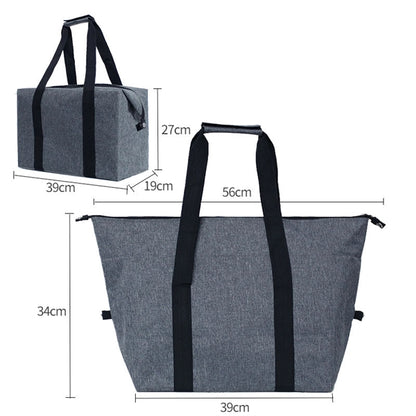 Foldable Cooler Bag Picnic Handbag