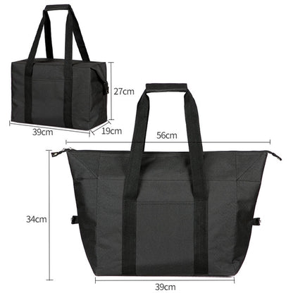 Foldable Cooler Bag Picnic Handbag