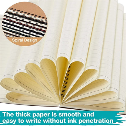 A5 Spiral Ruled Journal Notebook