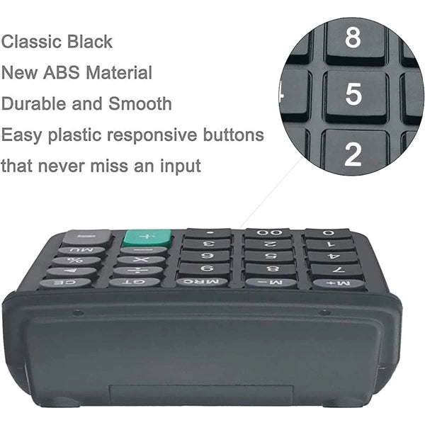 12-Digit Dual Power Desktop Calculator