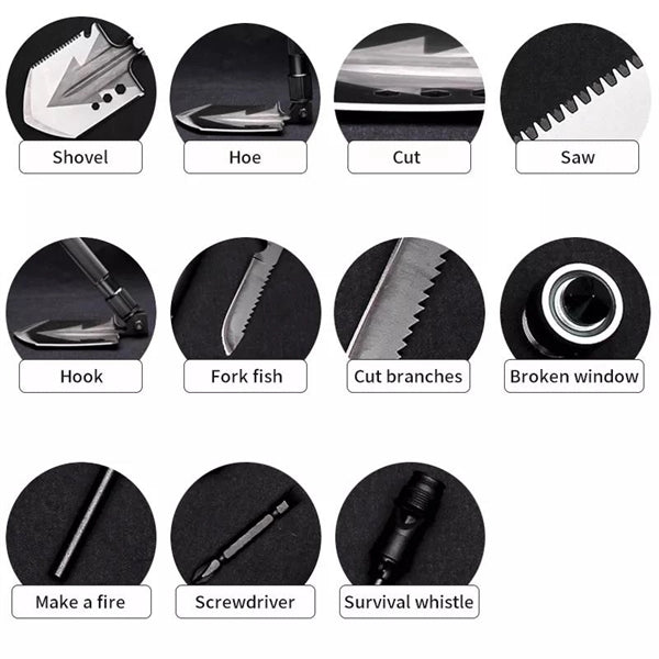 Multi-Function Folding Shovel