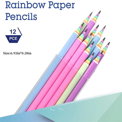 Children'S Eco Rainbow Pencil Set
