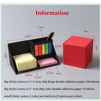 Eco-Friendly Cube Shape Sticky Notes Memo Set