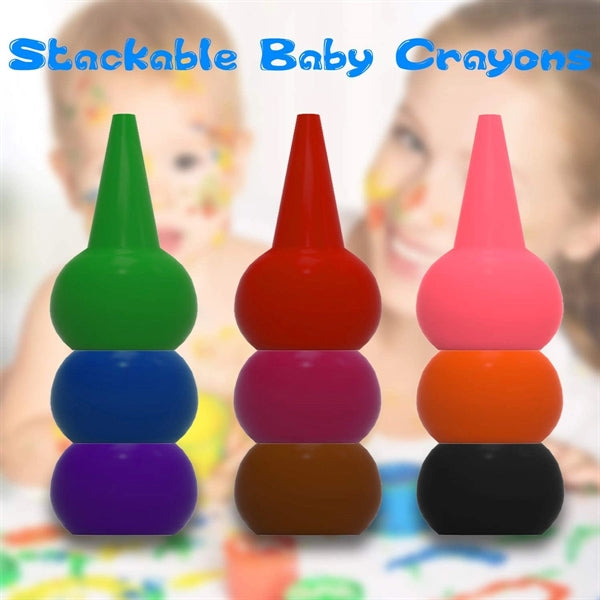 Stackable Coloring Baby Crayons