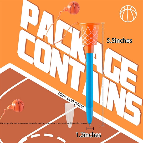 Sports Themed Basketball Hoop Pen