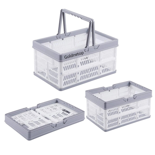Foldable Plastic Shopping Basket