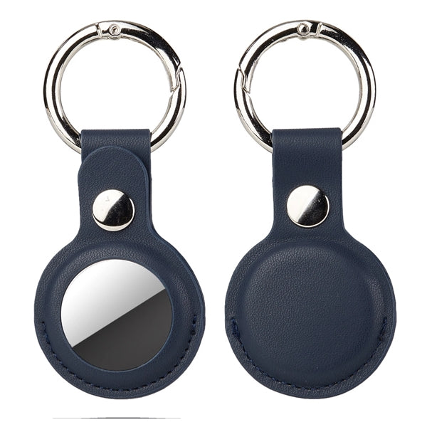 Leather Case Protective Cover For Tag With Ring