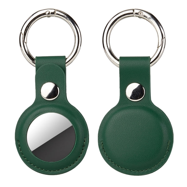 Leather Case Protective Cover For Tag With Ring
