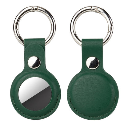 Leather Case Protective Cover For Tag With Ring
