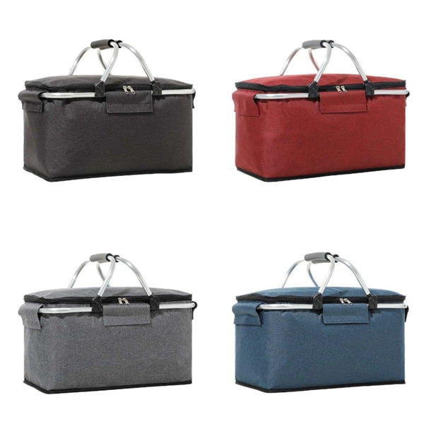 Folding Picnic Camping Basket