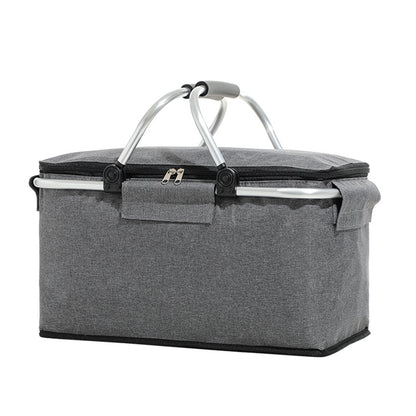 Folding Picnic Camping Basket