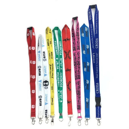 Eco-Friendly Bamboo Lanyard Recycle PET ID Badge Holder