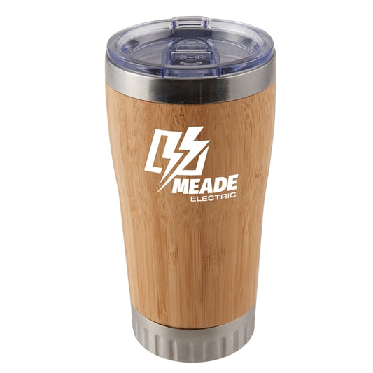 17 oz Bamboo & Stainless Steel Insulated Tumbler