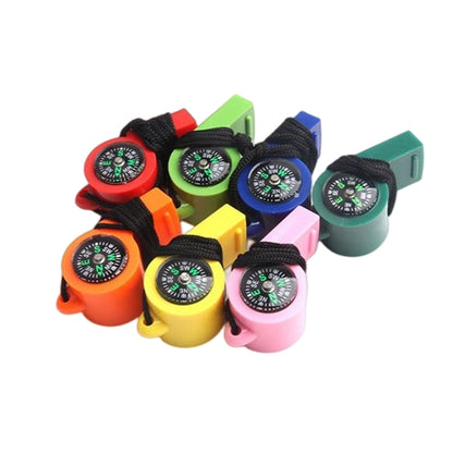 2 in 1 Function Whistles with Compass