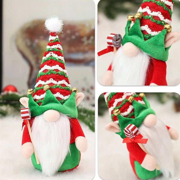 Couple Elf Doll Ornaments