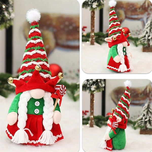 Couple Elf Doll Ornaments