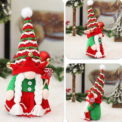 Couple Elf Doll Ornaments
